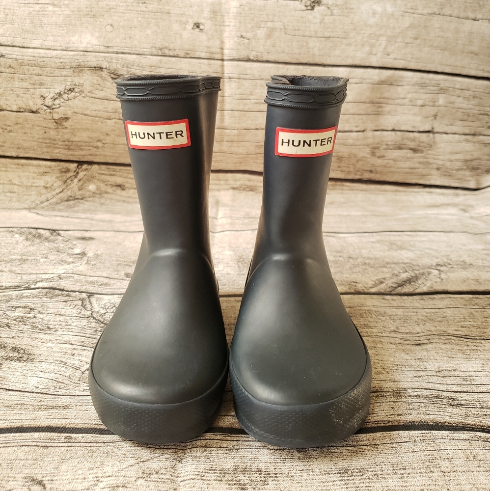 Toddler Navy Hunter Boots